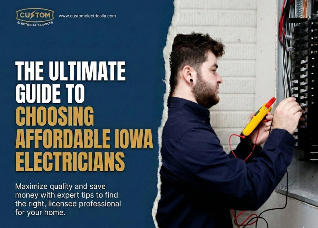 Choosing affordable electricians in Iowa