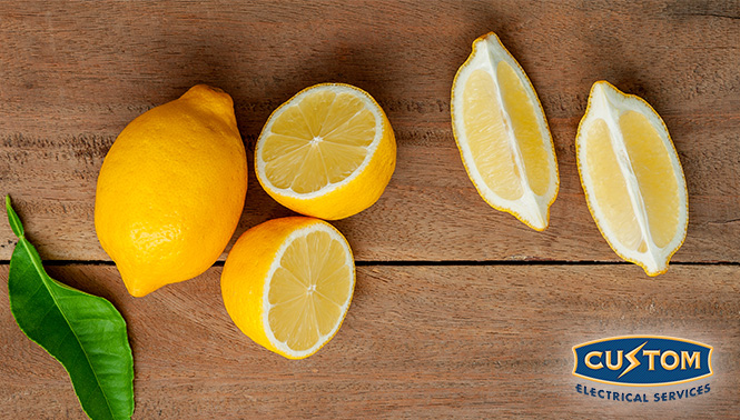 clean your home with a lemon