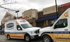 safe commercial electrical work at Lowes 