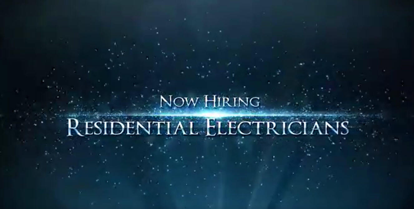 Now Hiring at Custom Electrical